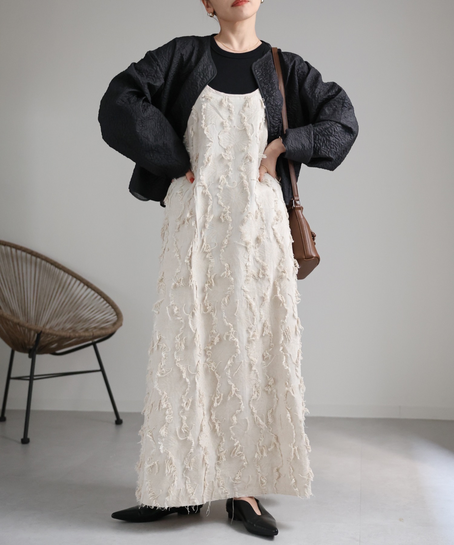 model:162cm  着用サイズ:FREE