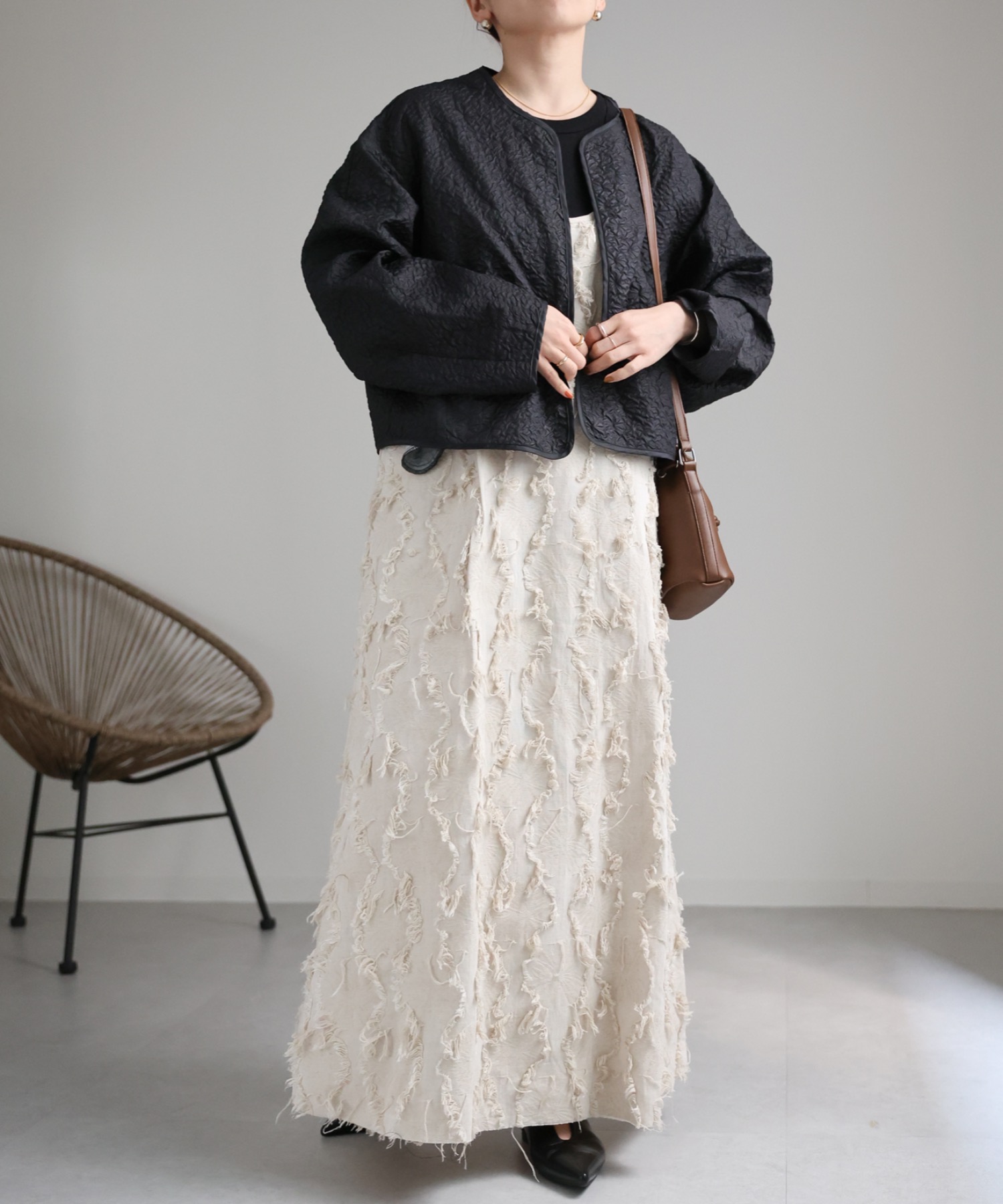 model:162cm  着用サイズ:FREE