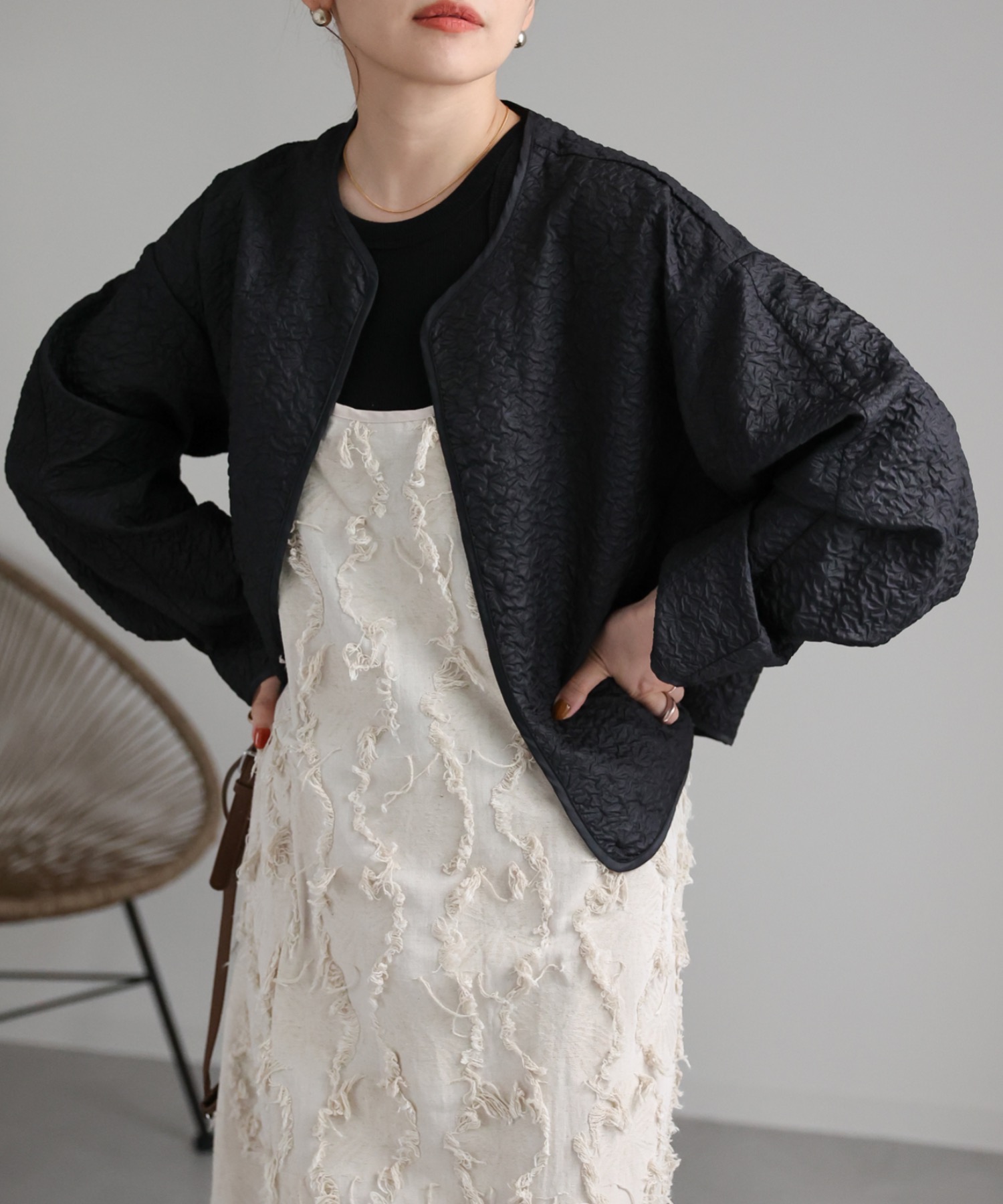 model:162cm  着用サイズ:FREE