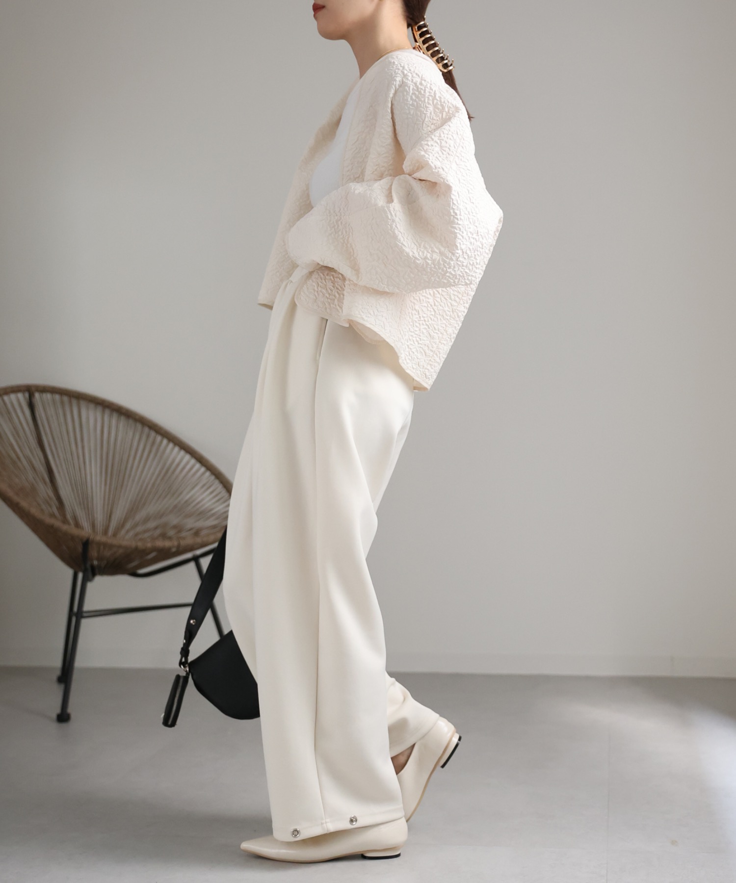 model:162cm  着用サイズ:FREE