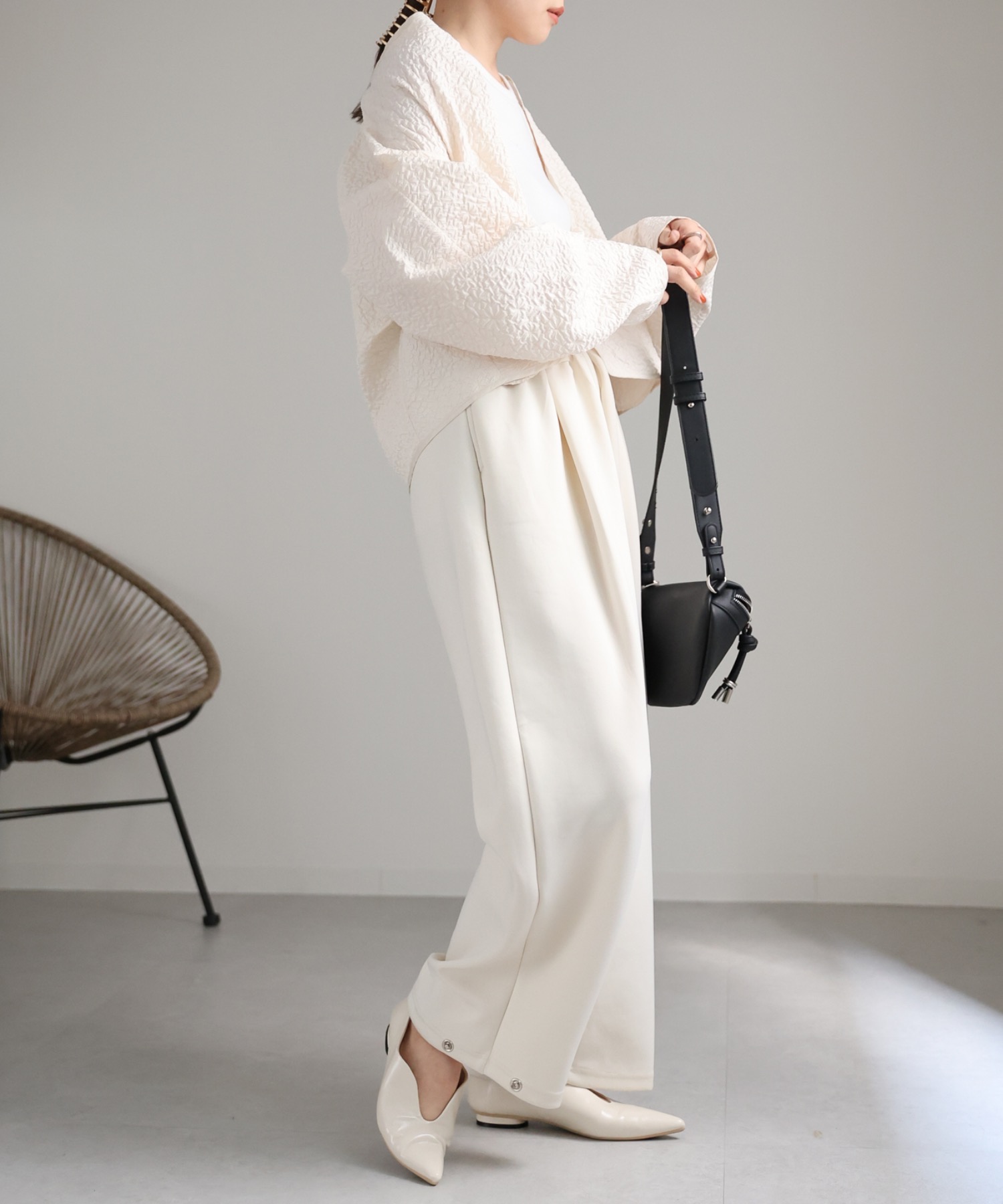 model:162cm  着用サイズ:FREE