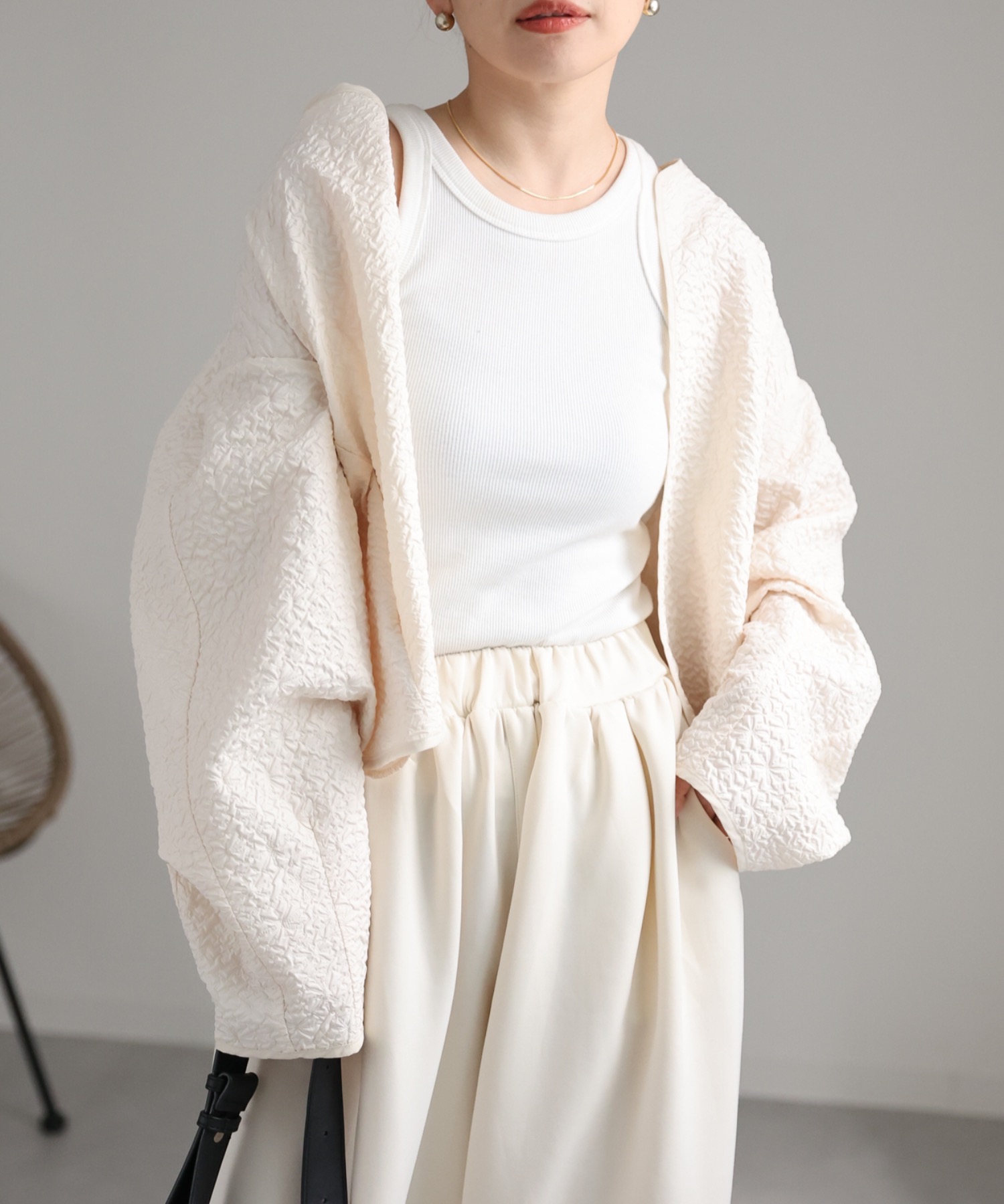 model:162cm  着用サイズ:FREE