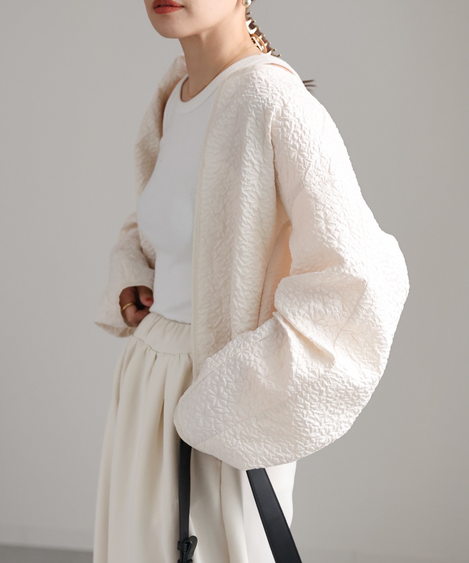 model:162cm  着用サイズ:FREE