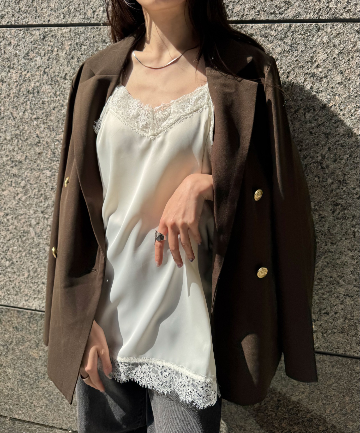 H:160cm　着用サイズ：M