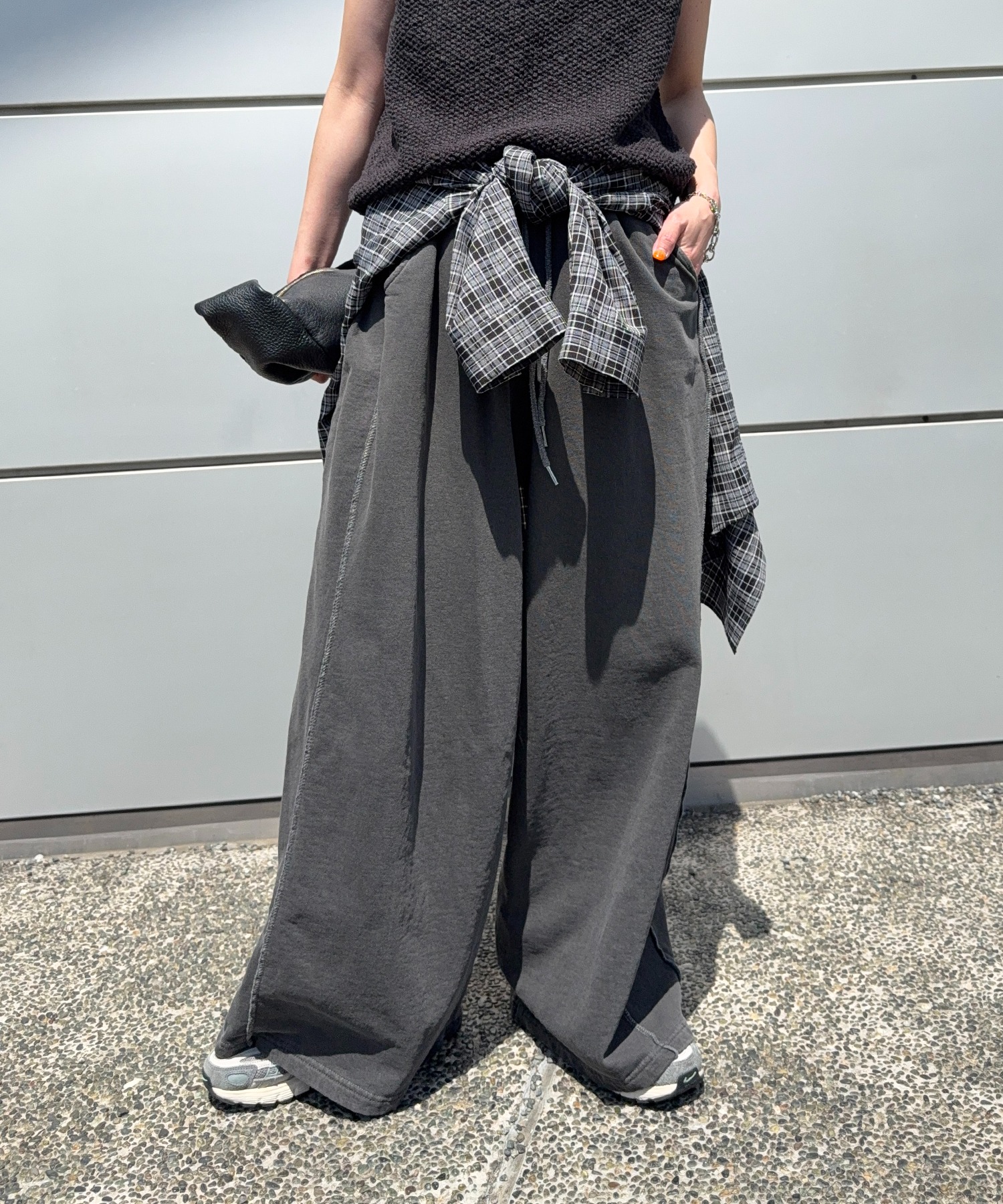 model：H166　着用サイズ：F
