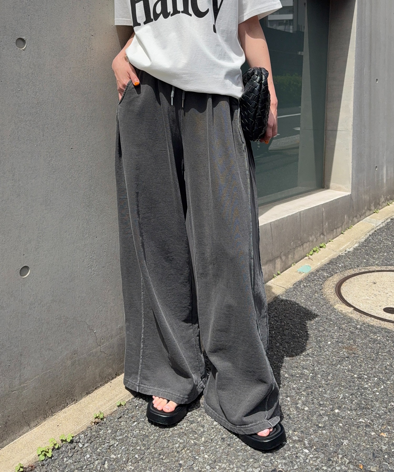 model：H166　着用サイズ：F