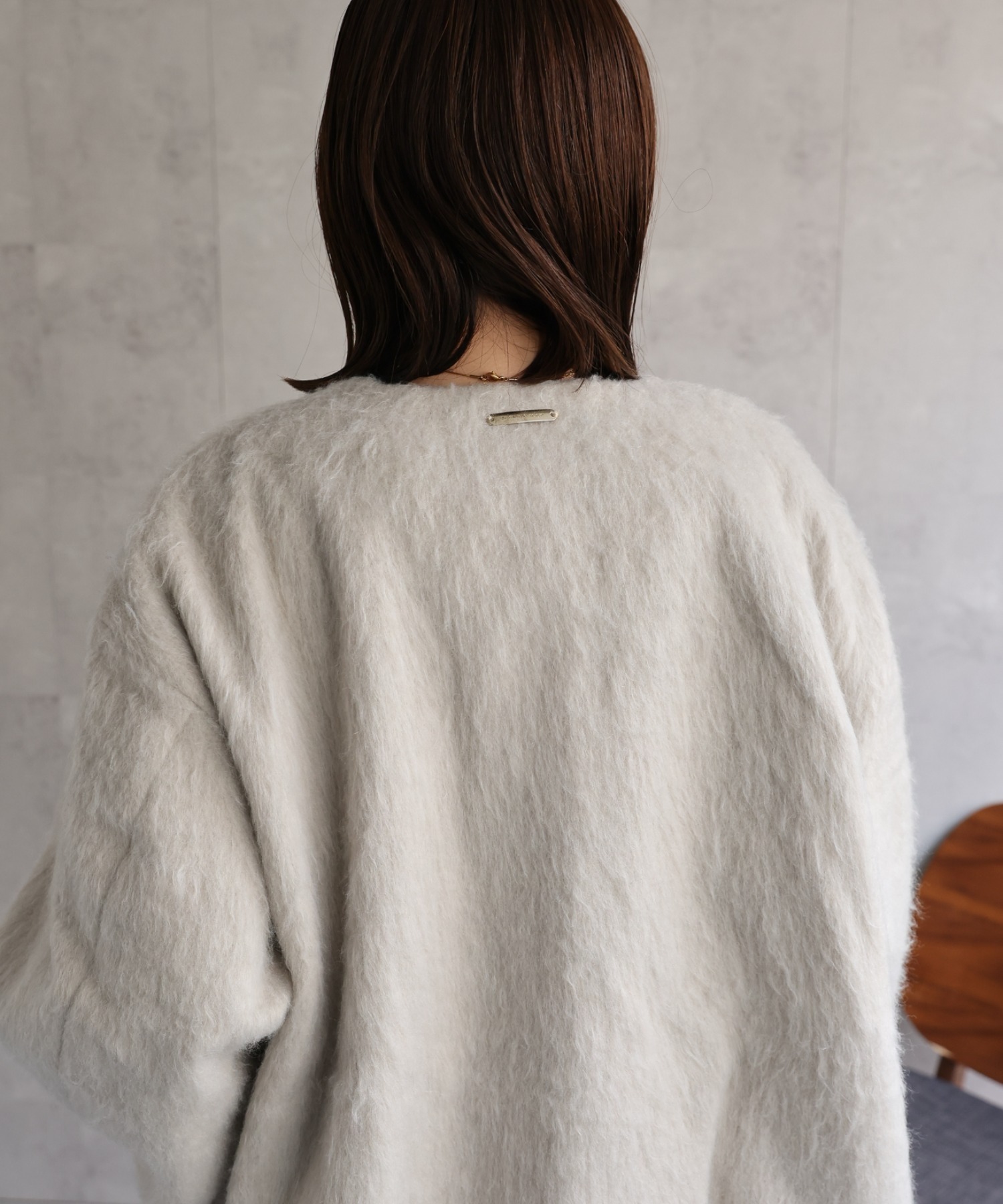 model：162cm 着用サイズ：F