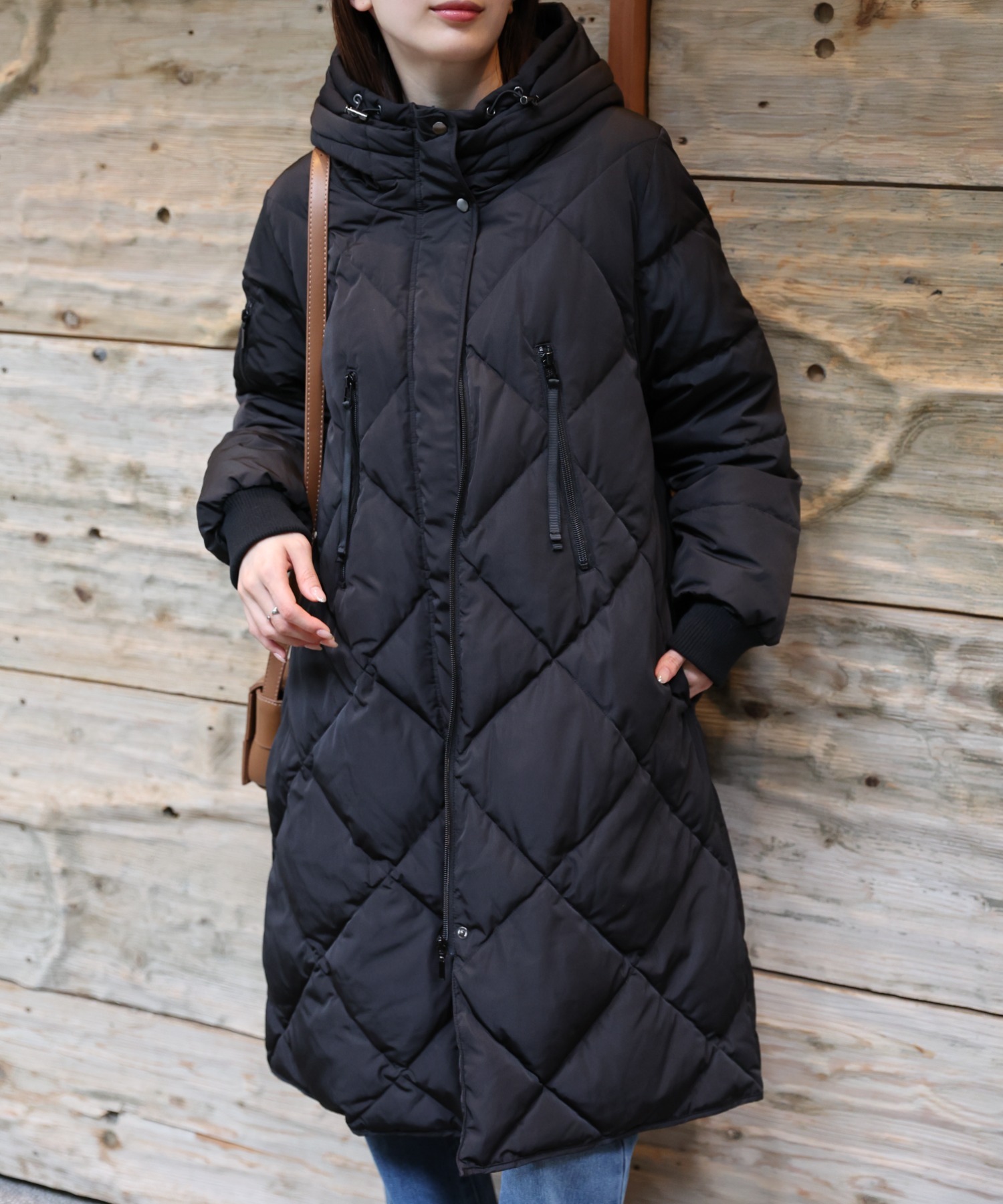model：162cm 着用サイズ；M