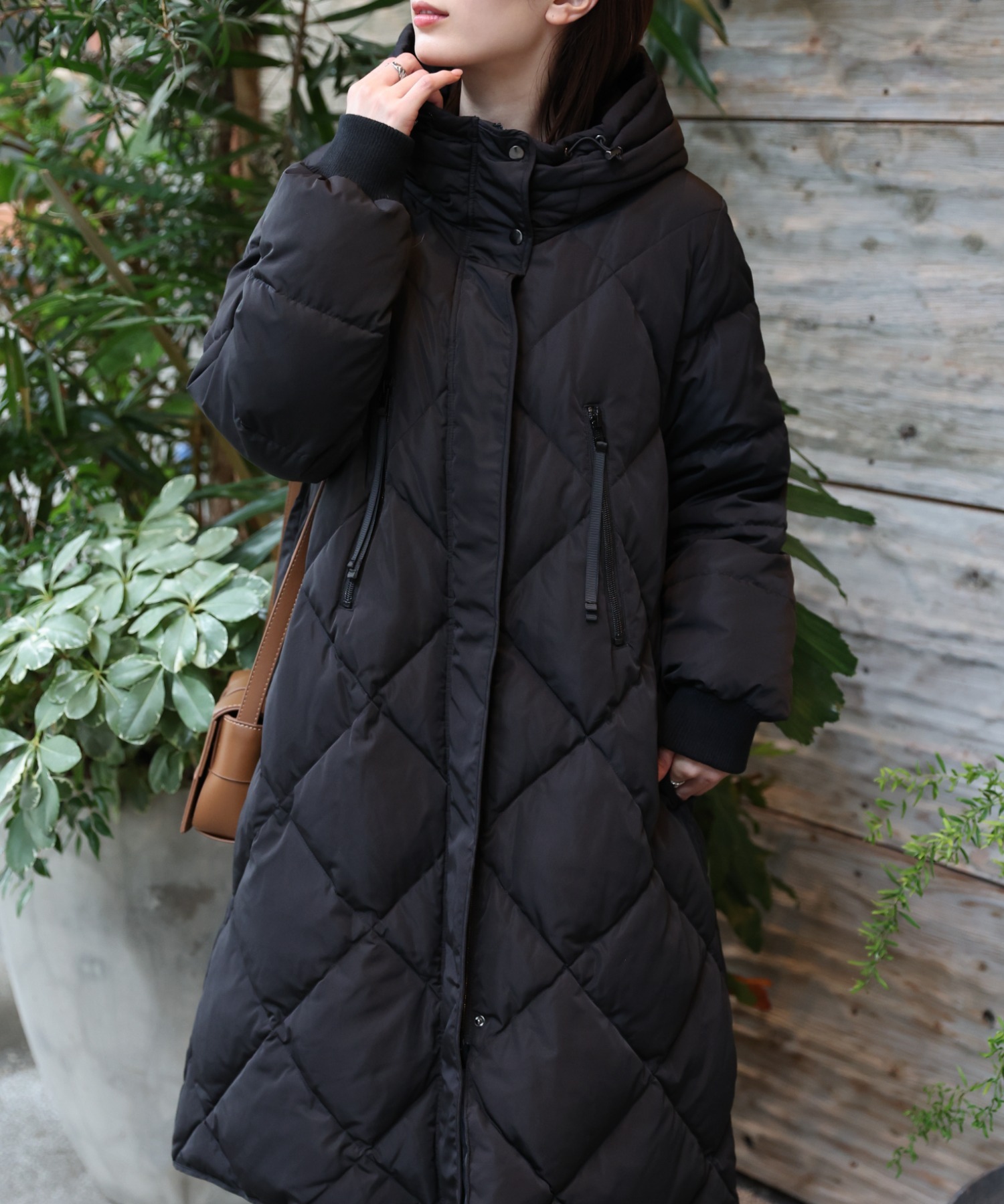 model：162cm 着用サイズ；M
