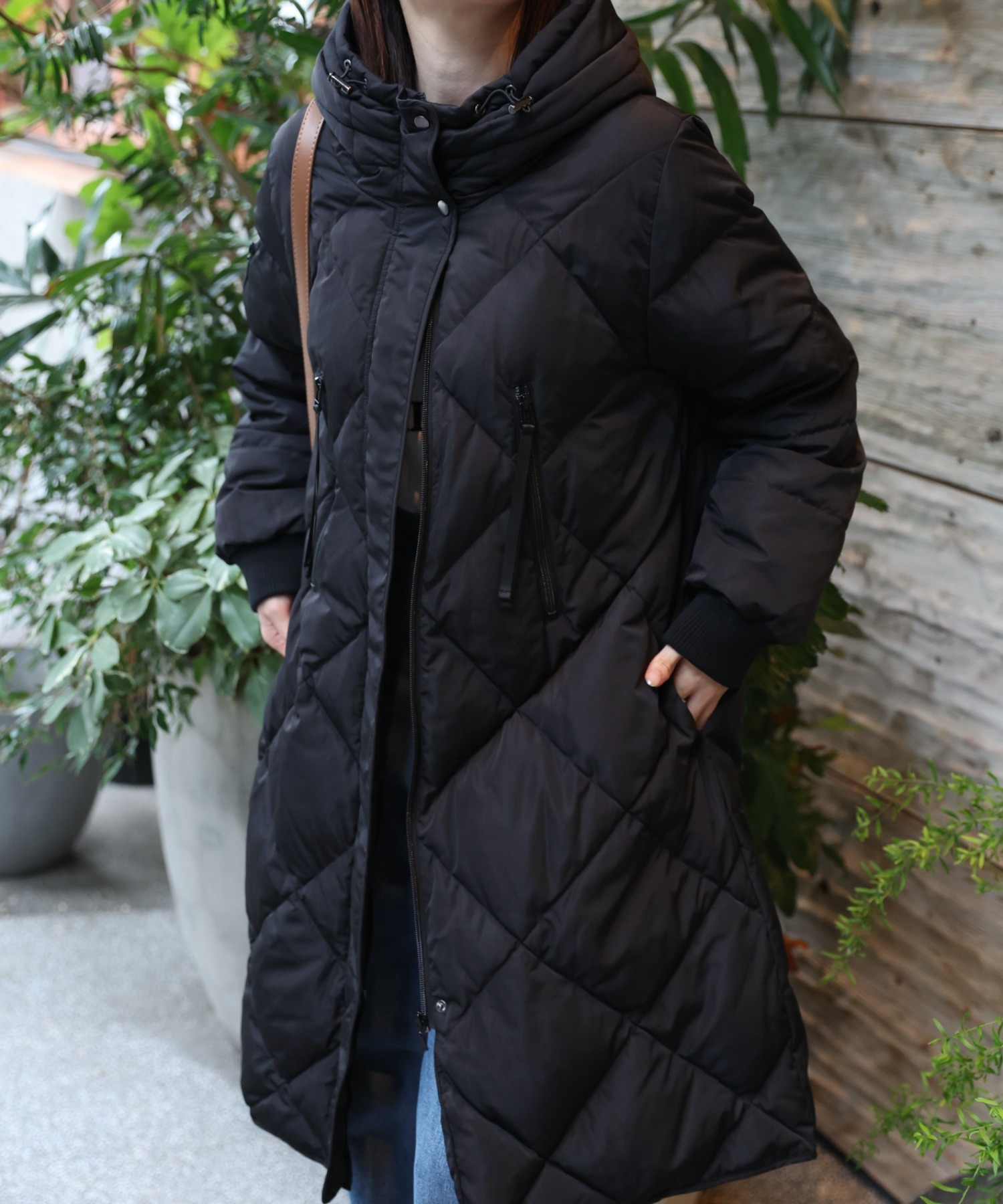 model：162cm 着用サイズ；M