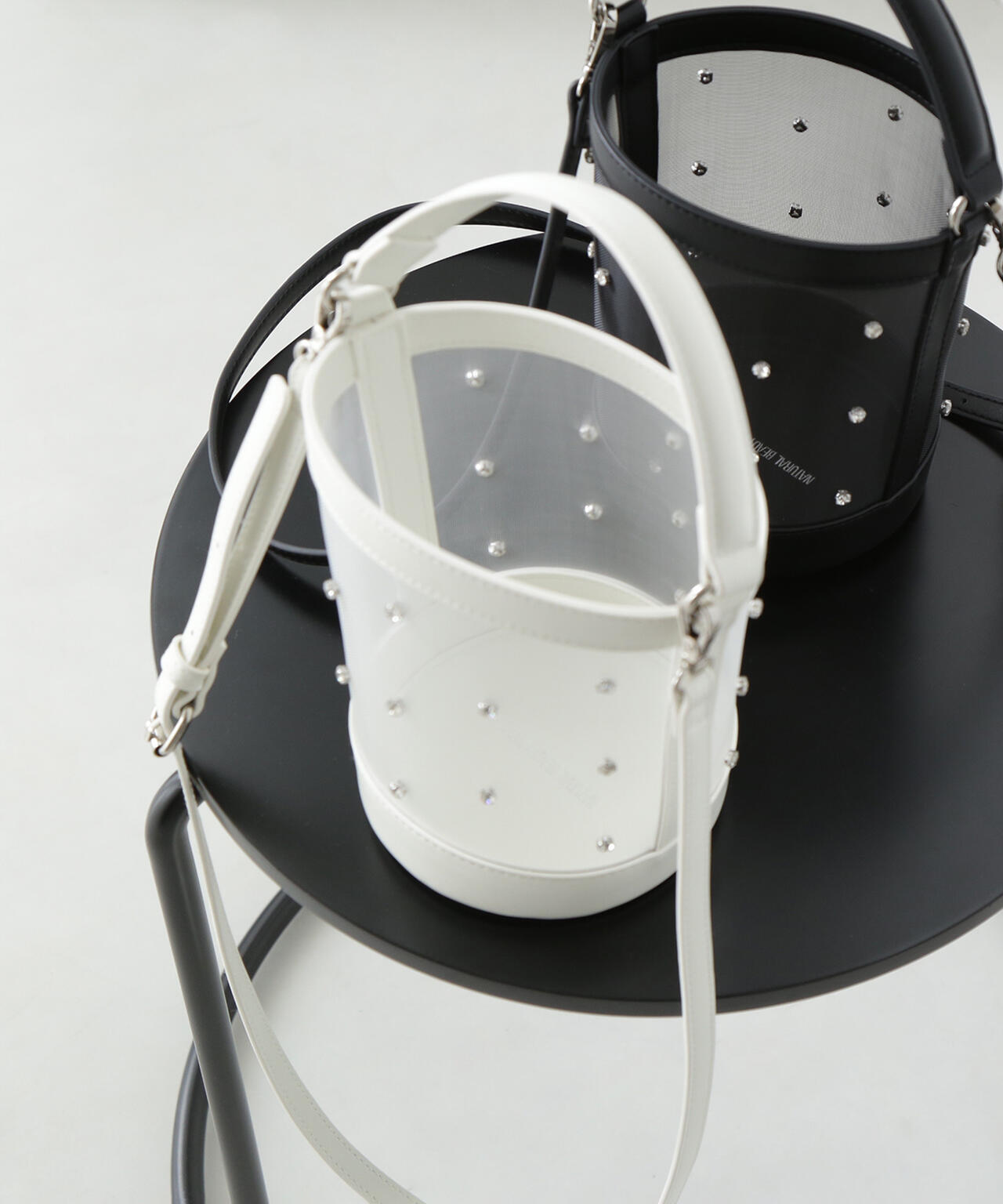 ◇【美人百花4月号掲載】ジュエルチュールバケットバッグ