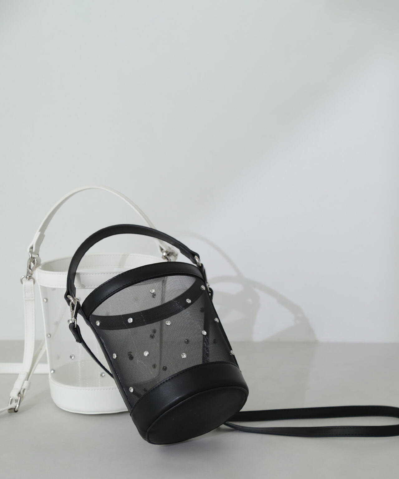 ◇【美人百花4月号掲載】ジュエルチュールバケットバッグ