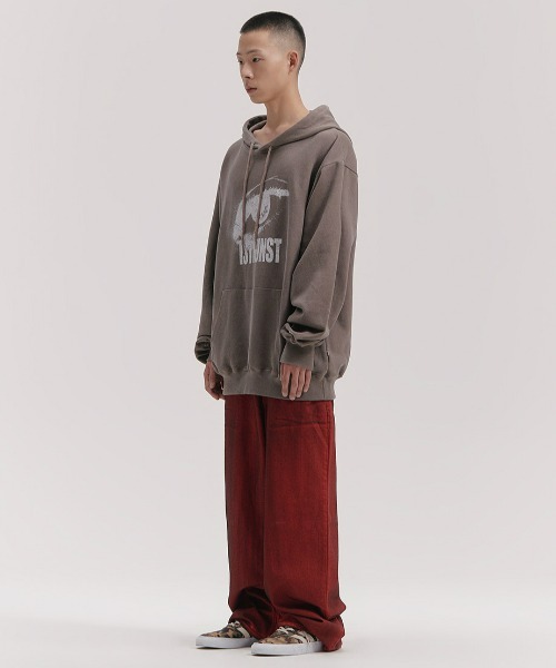 A'GEM/9 × .kom『ISTKUNST/イストクンスト』VINTAGE EYE HOODIE