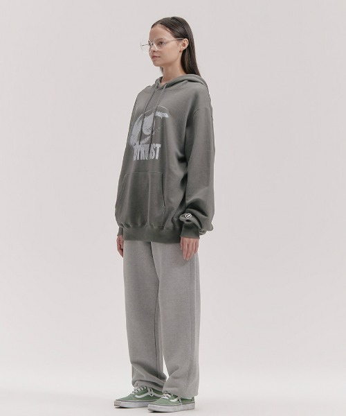 [GRAVER]★25SS★韓国人気★OF-TRIO HOODIE LUV IS TRUE☆韓国☆人気シリーズ☆CH 2-WAY CROP HOOD ZIP UP