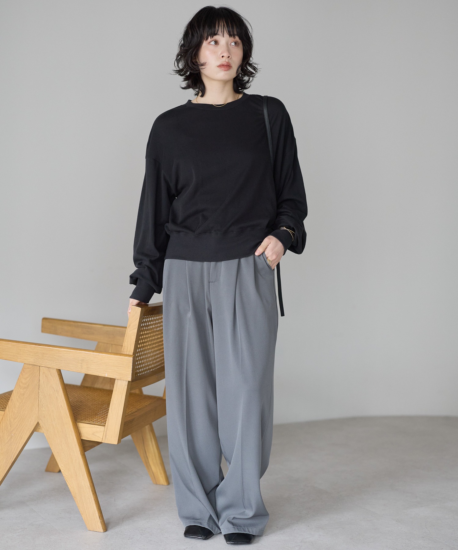 モデル身長 : 157cm