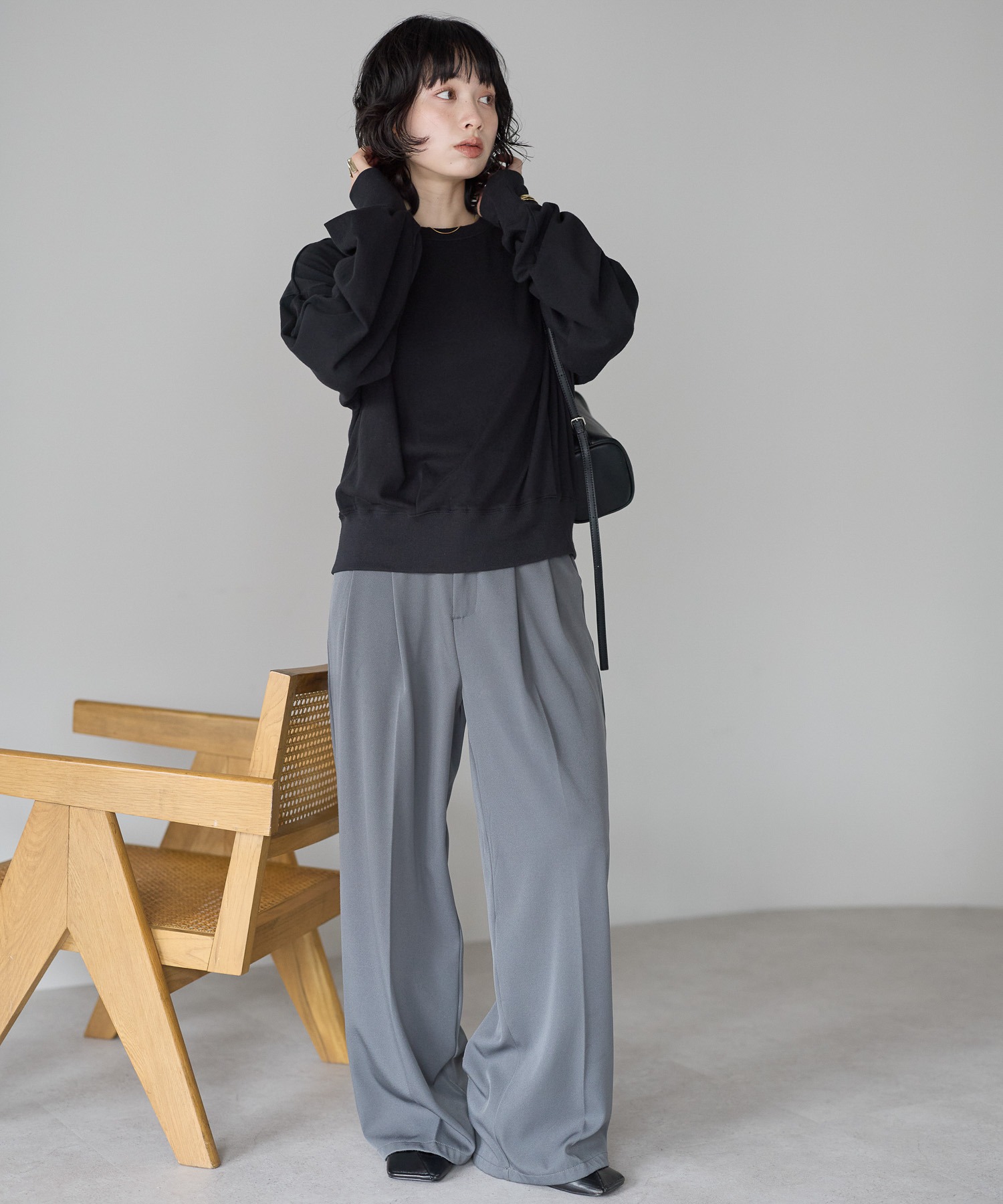 モデル身長 : 157cm