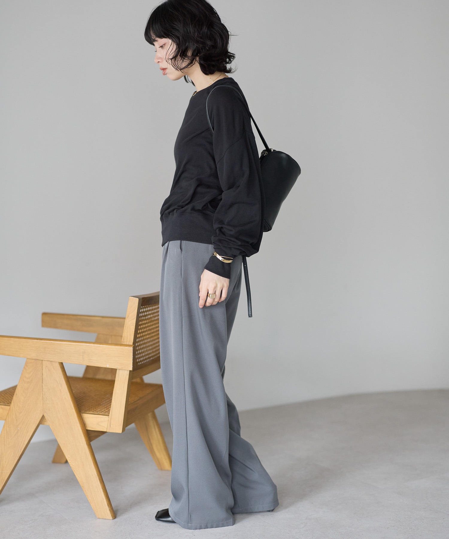 モデル身長 : 157cm