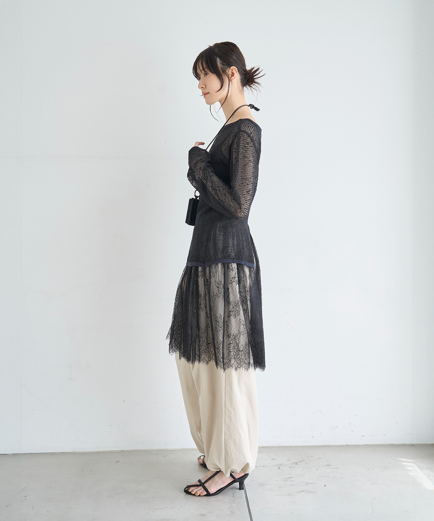 model：H166 着用サイズ：MT