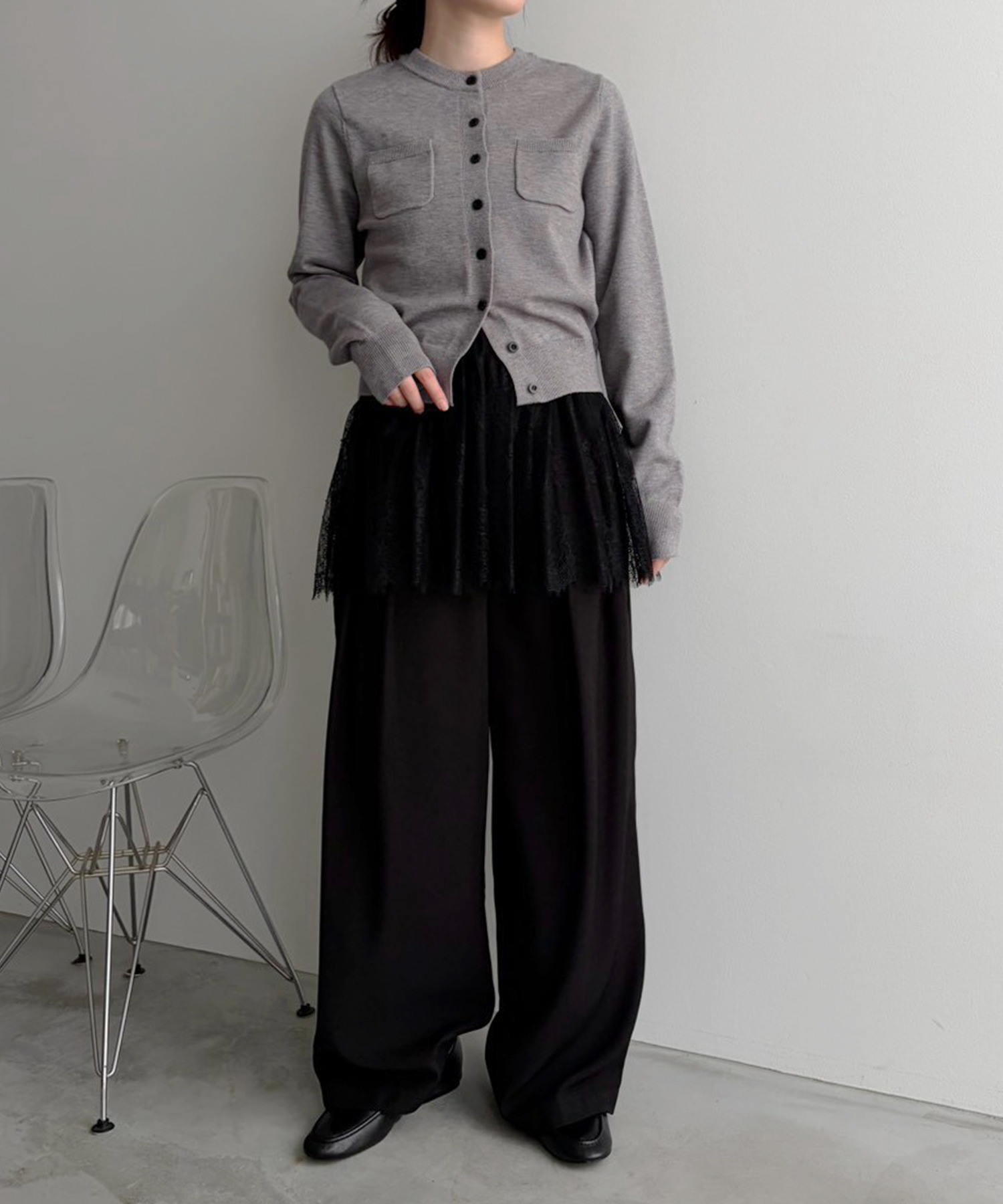 model：H160  着用サイズ：M