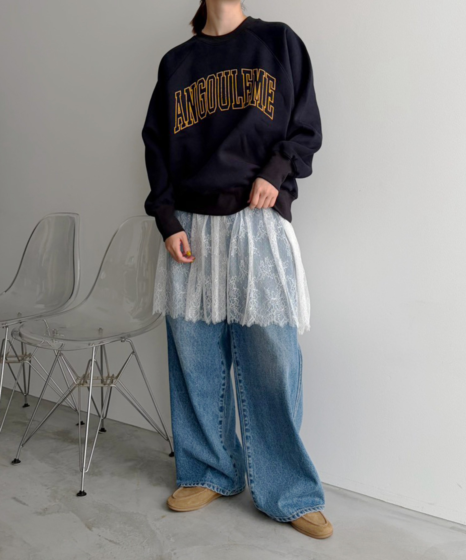 model：H166  着用サイズ：MT