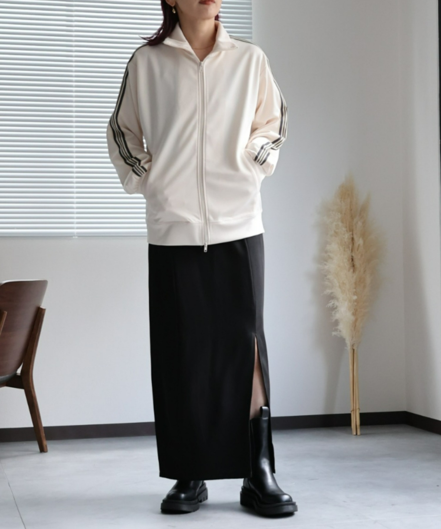 model:162㎝　着用サイズ:FREE