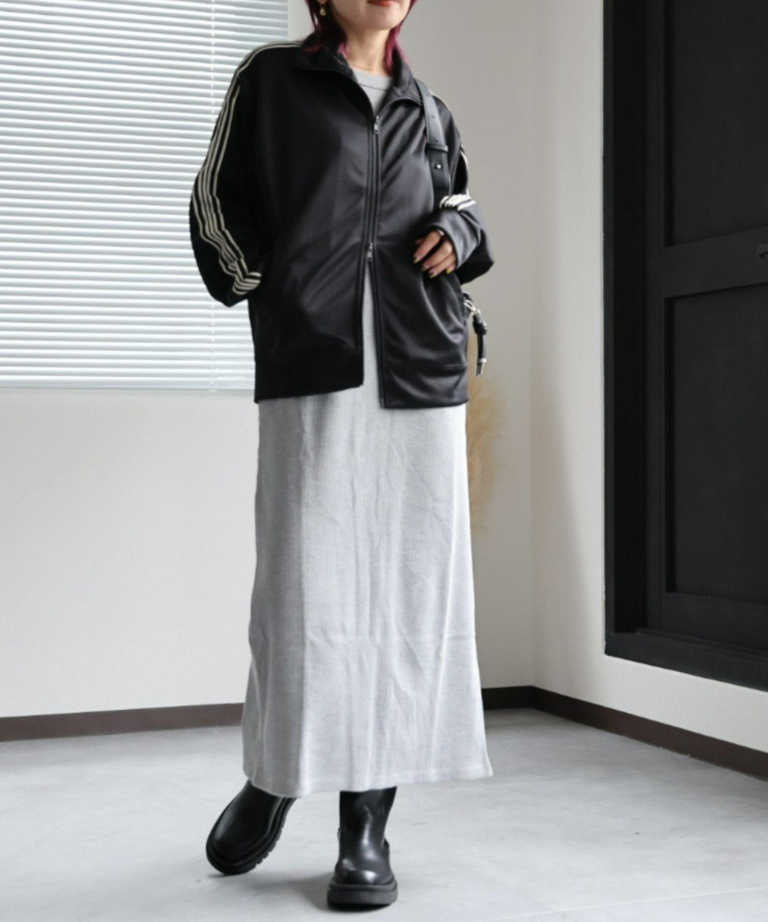 model:162㎝　着用サイズ:FREE
