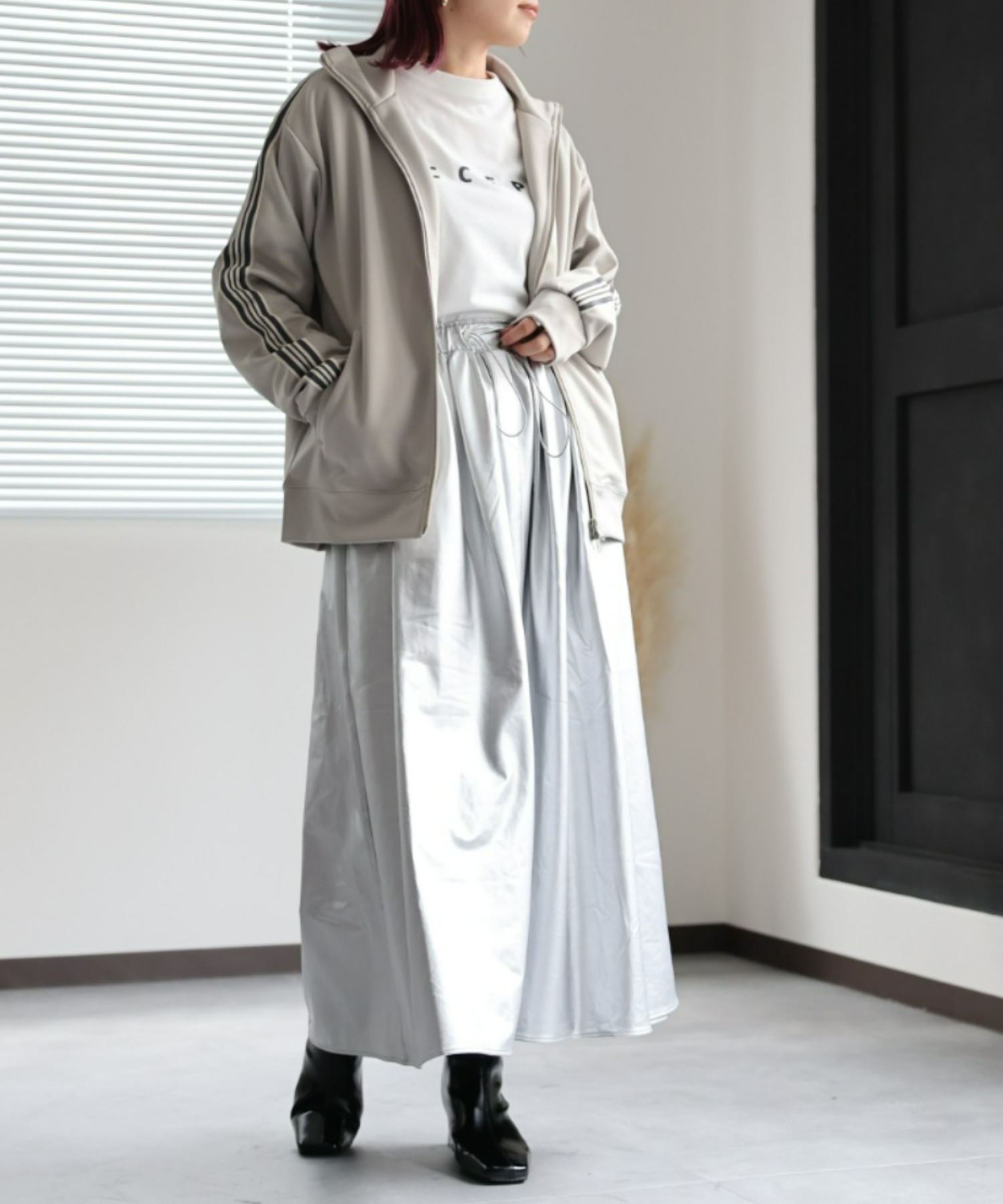 model:162㎝　着用サイズ:FREE