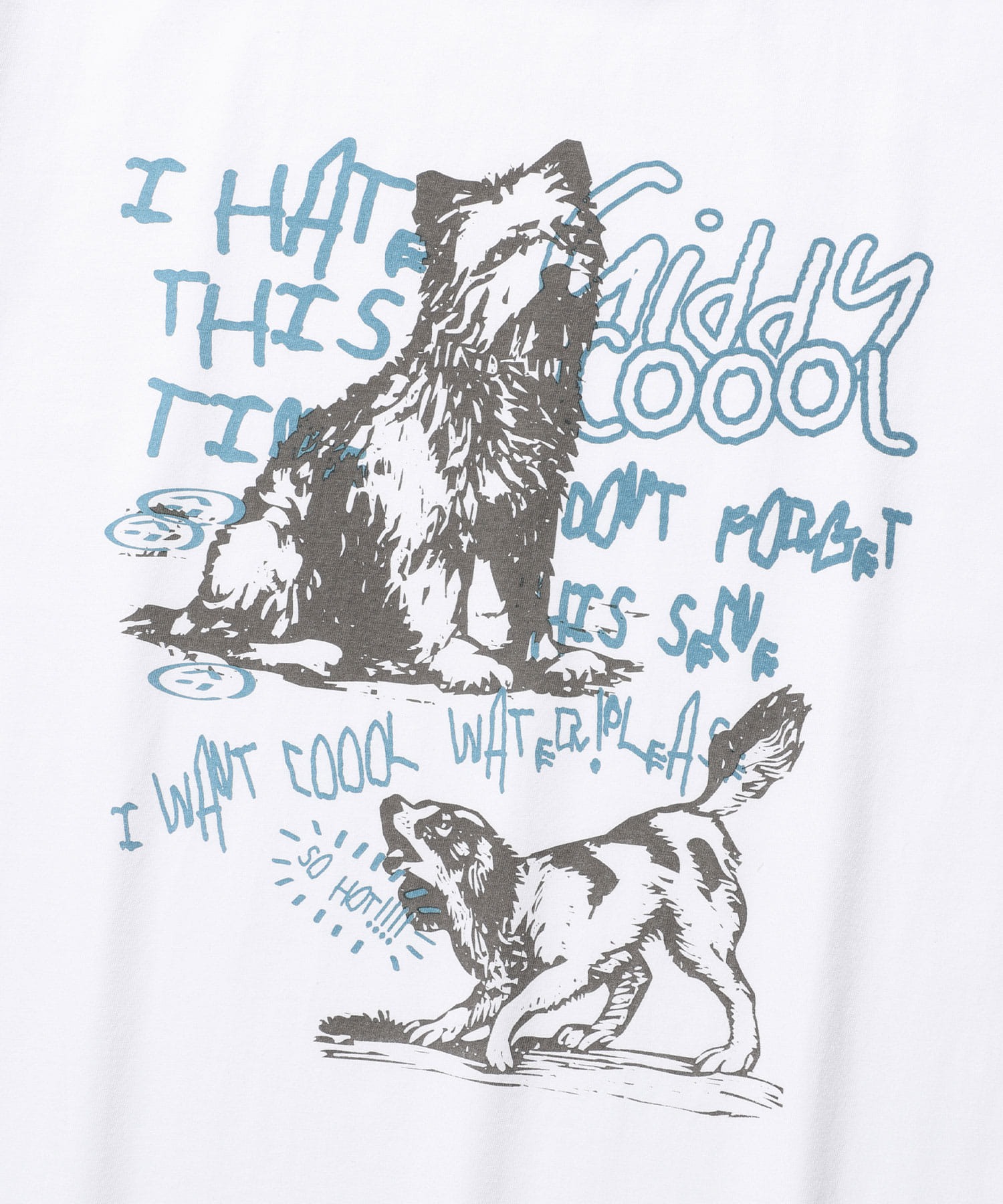 A'GEM/9 × .kom 『ISTKUNST/イストクンスト』 PUPPY TEE/パピー T