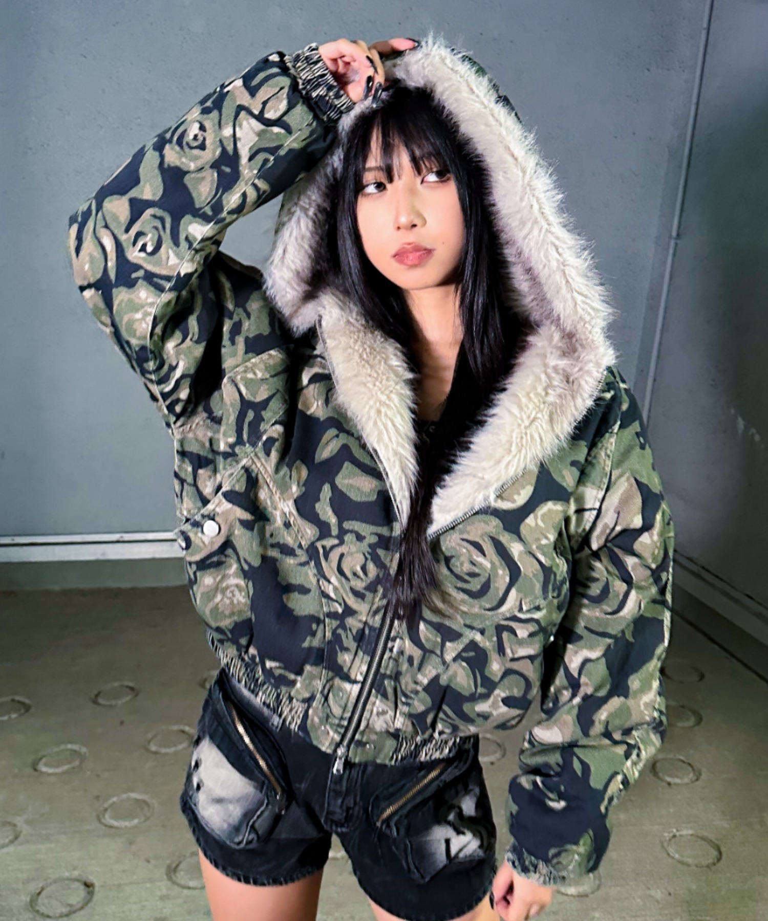 A'GEM/9 × .kom 『A'gem/エージェム』ファーライニングショート