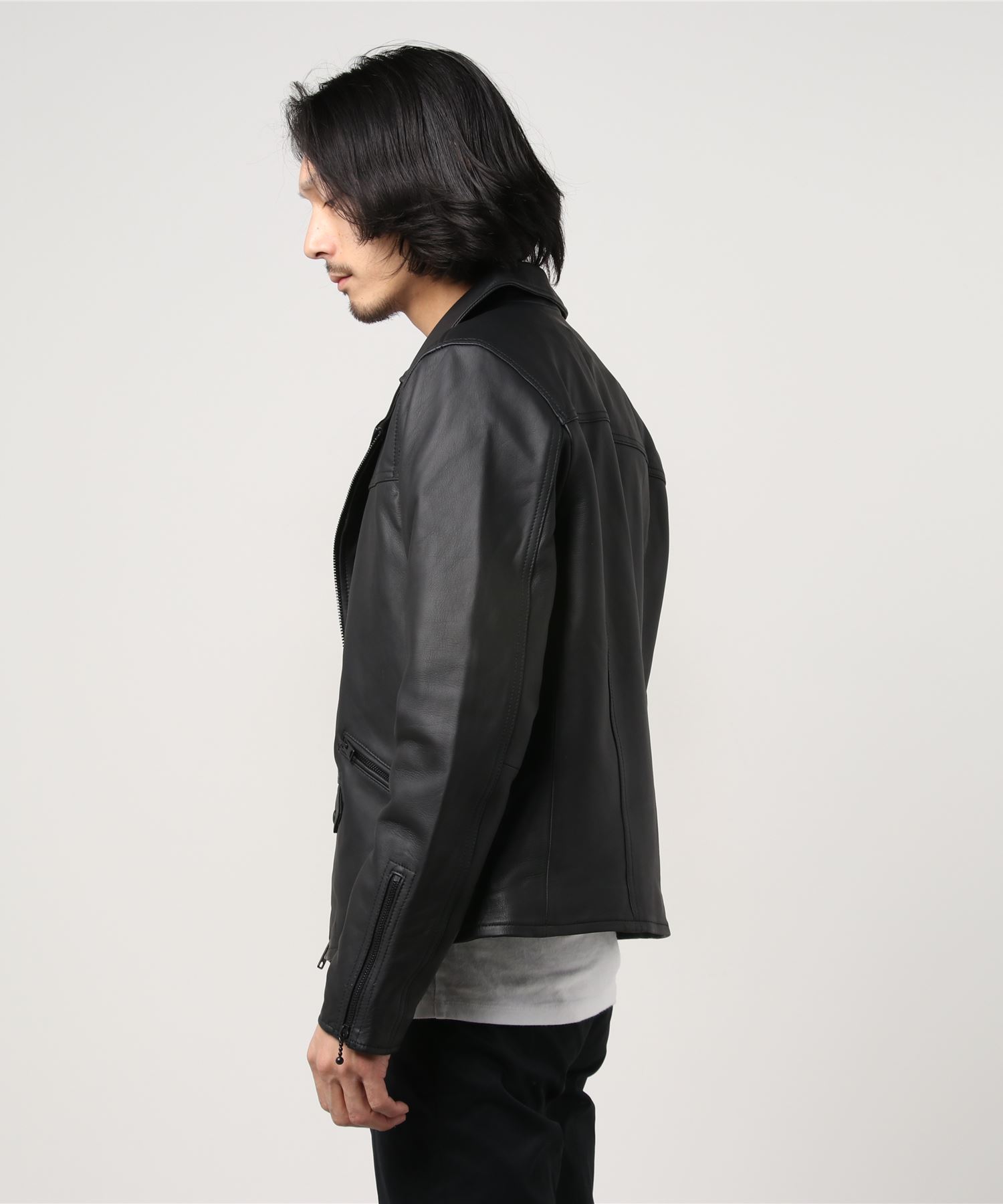 allsaints BILLIE BIKER リアルレザーライダースジャケット | www.ofa.sg