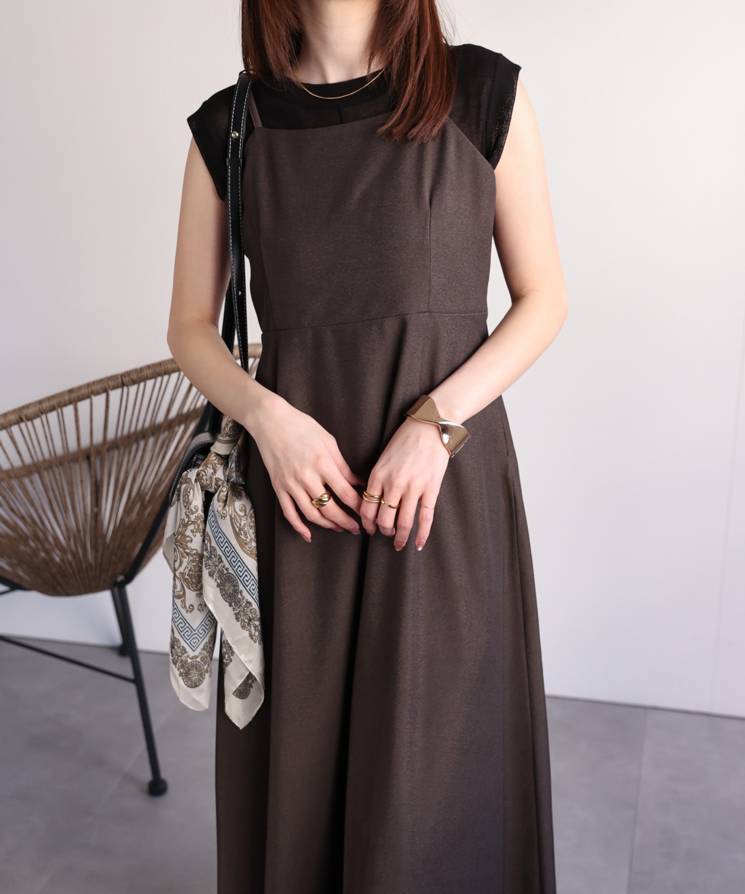 model：162㎝着用サイズ：F