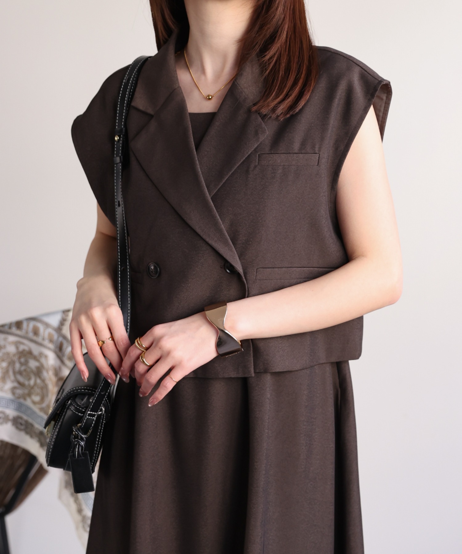 model：162㎝着用サイズ：F