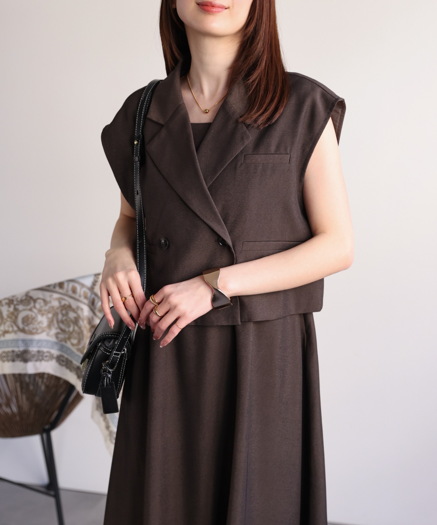 model：162㎝着用サイズ：F