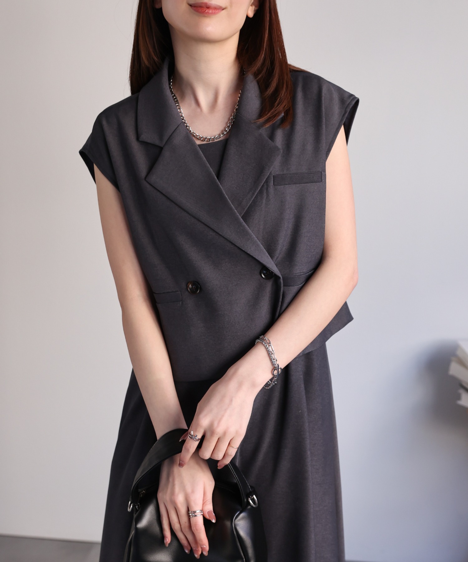 model：162㎝着用サイズ：F