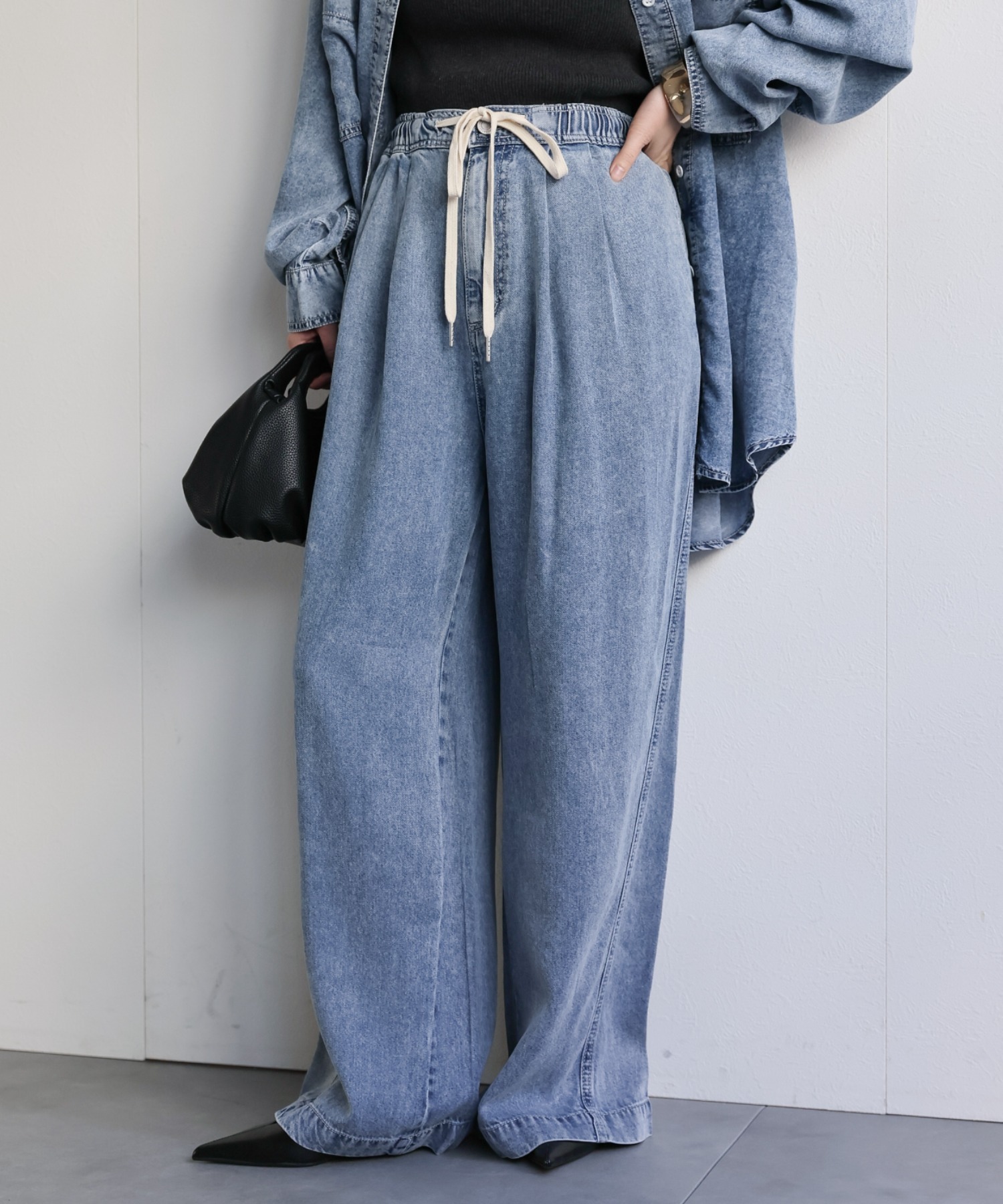 model：156cm 着用サイズ：FREE