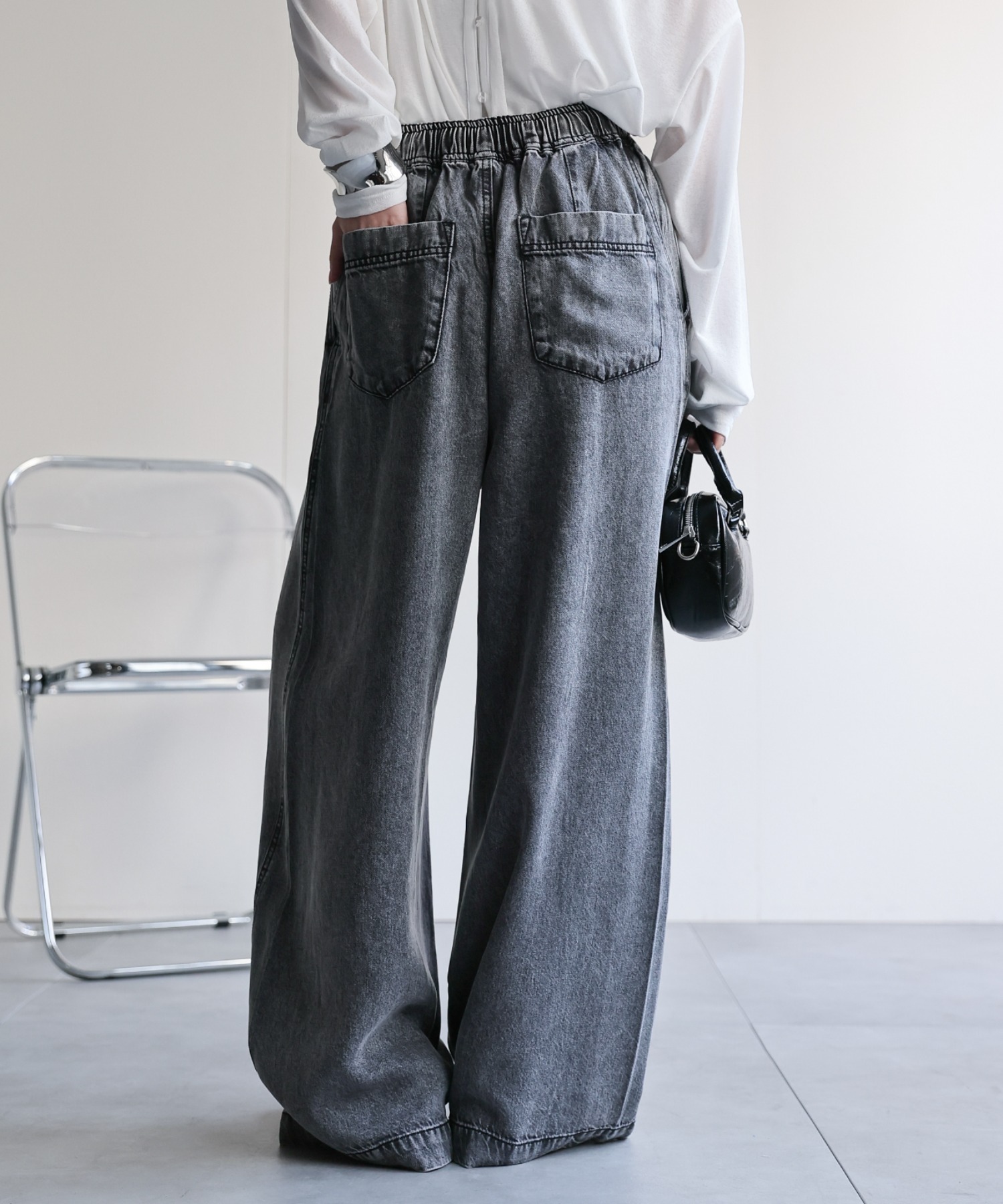 model：156cm 着用サイズ：FREE