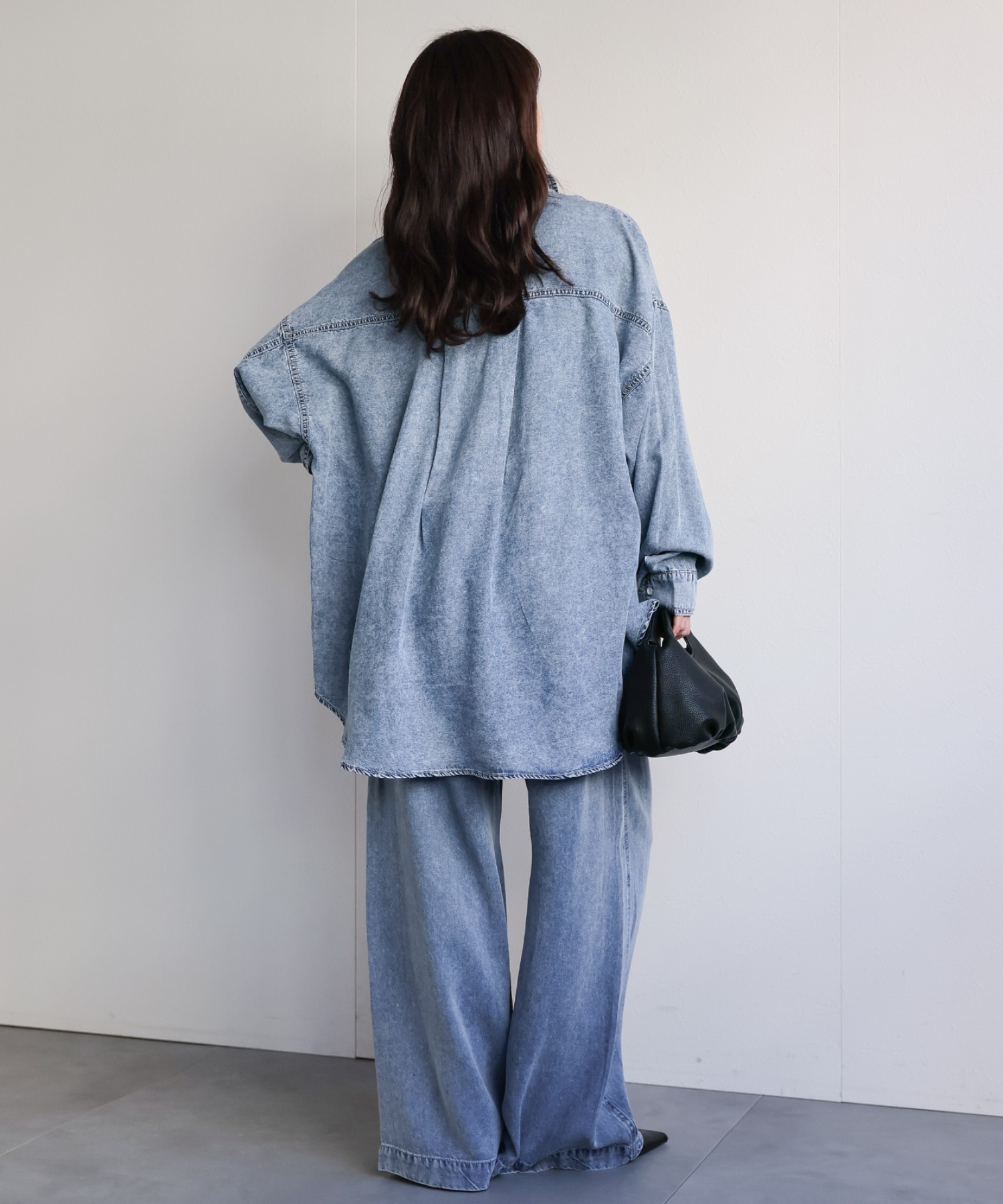 model：156cm 着用サイズ：FREE