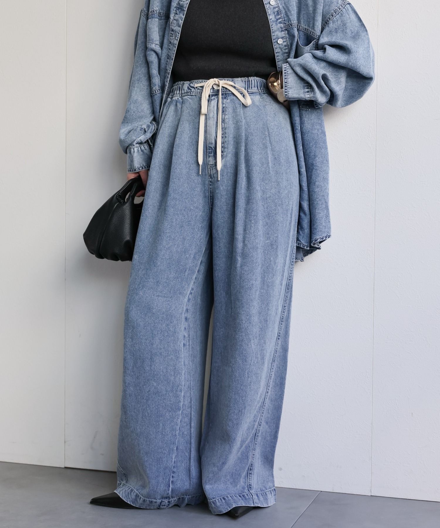 model：156cm 着用サイズ：FREE