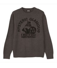 H.G.LAB編込クラッシュ プルオーバー