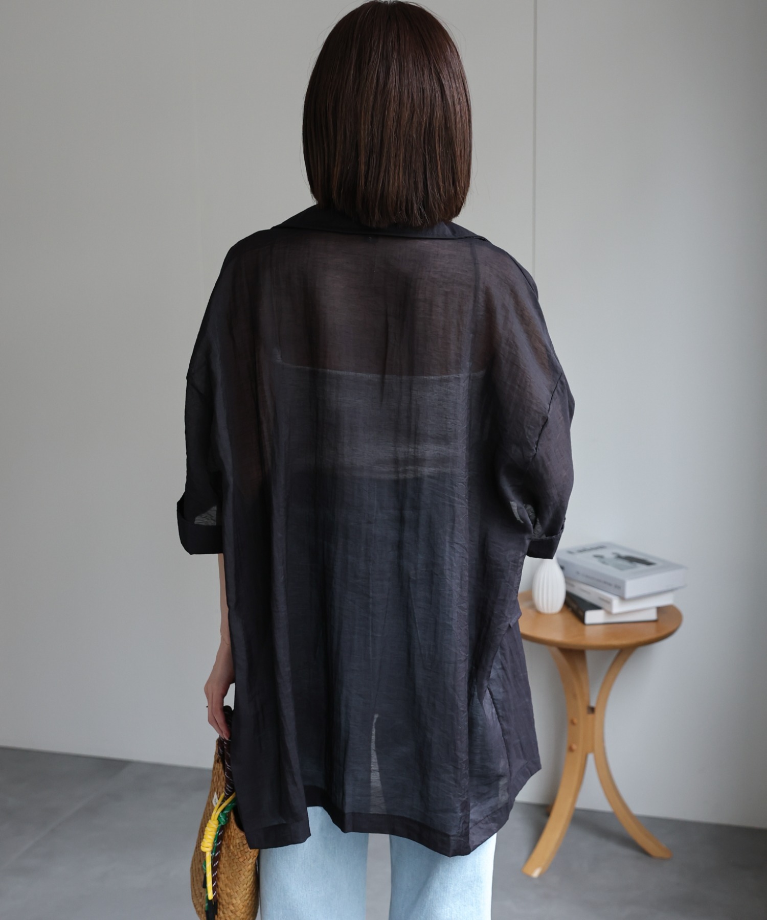 model：162cm 着用サイズ：F