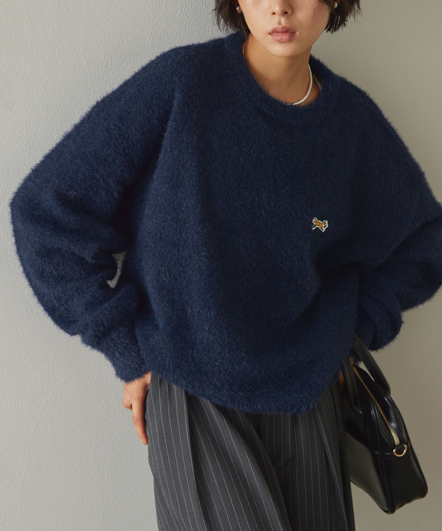 ①momo 様 PENNEYS/ペニーズ 別注 THE FOX ロゴ ワンポイント刺繍 ロング