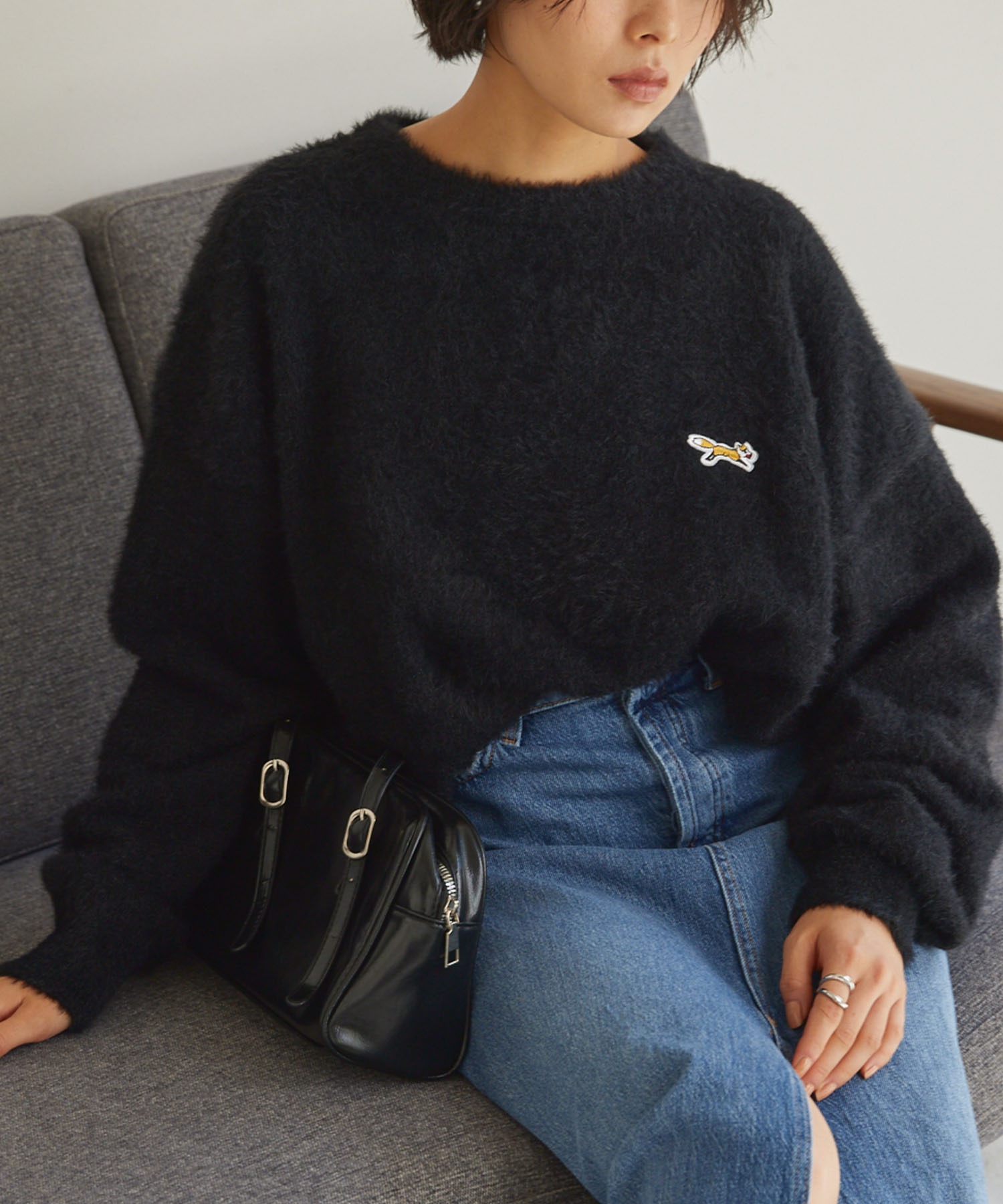 ベニー様 PENNEYS/ペニーズ 別注 THE FOX ロゴ ワンポイント刺繍 ロング