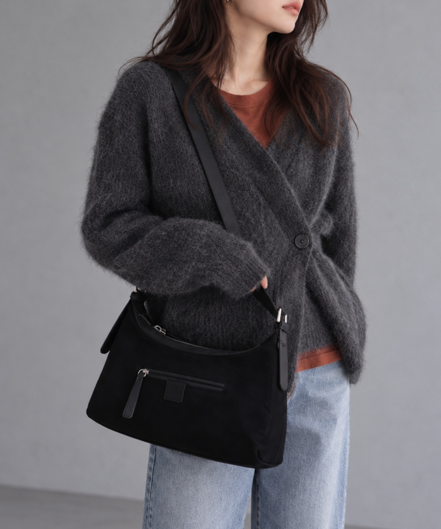 ＜ロングストラップver＞
モデル身長：158cm