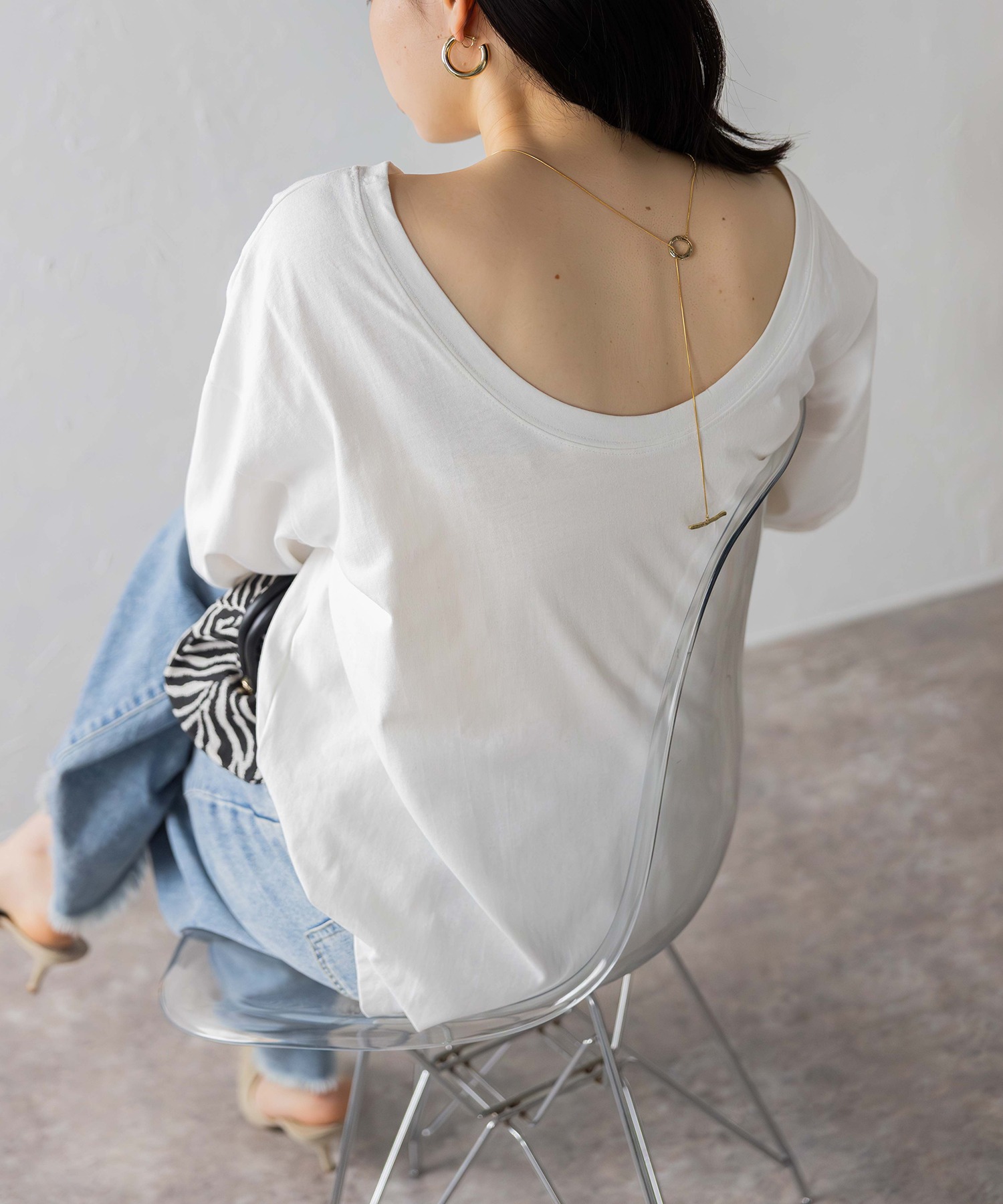 model：H157 着用サイズ：FREE