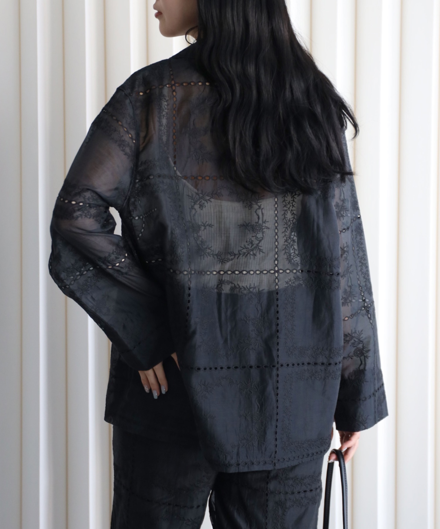 model：164cm. 着用サイズ：FREE