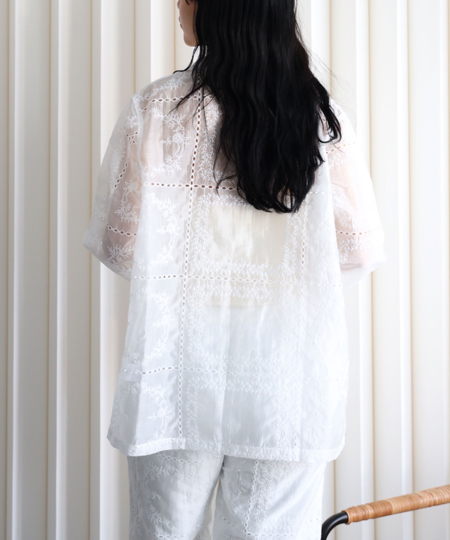 model：164cm. 着用サイズ：FREE