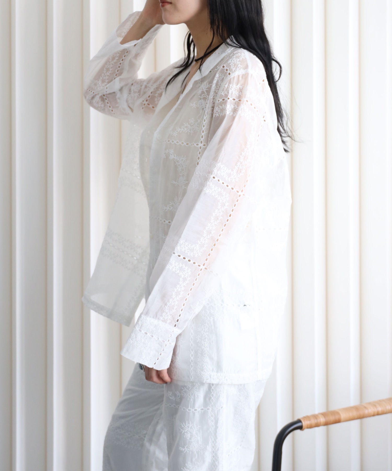 model：164cm. 着用サイズ：FREE
