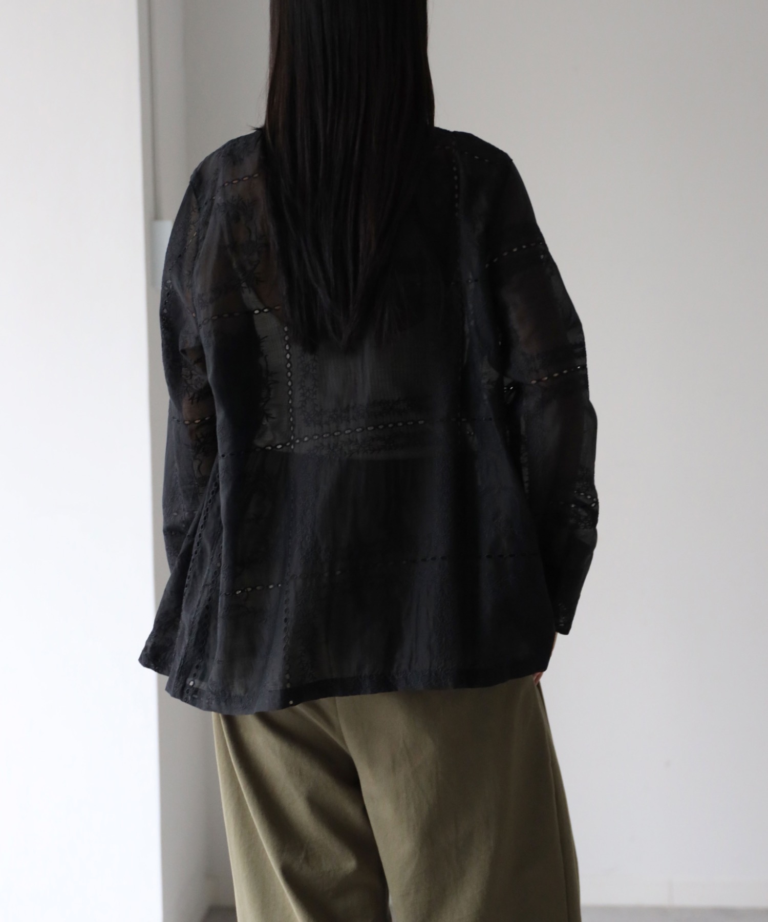 model：164cm. 着用サイズ：FREE