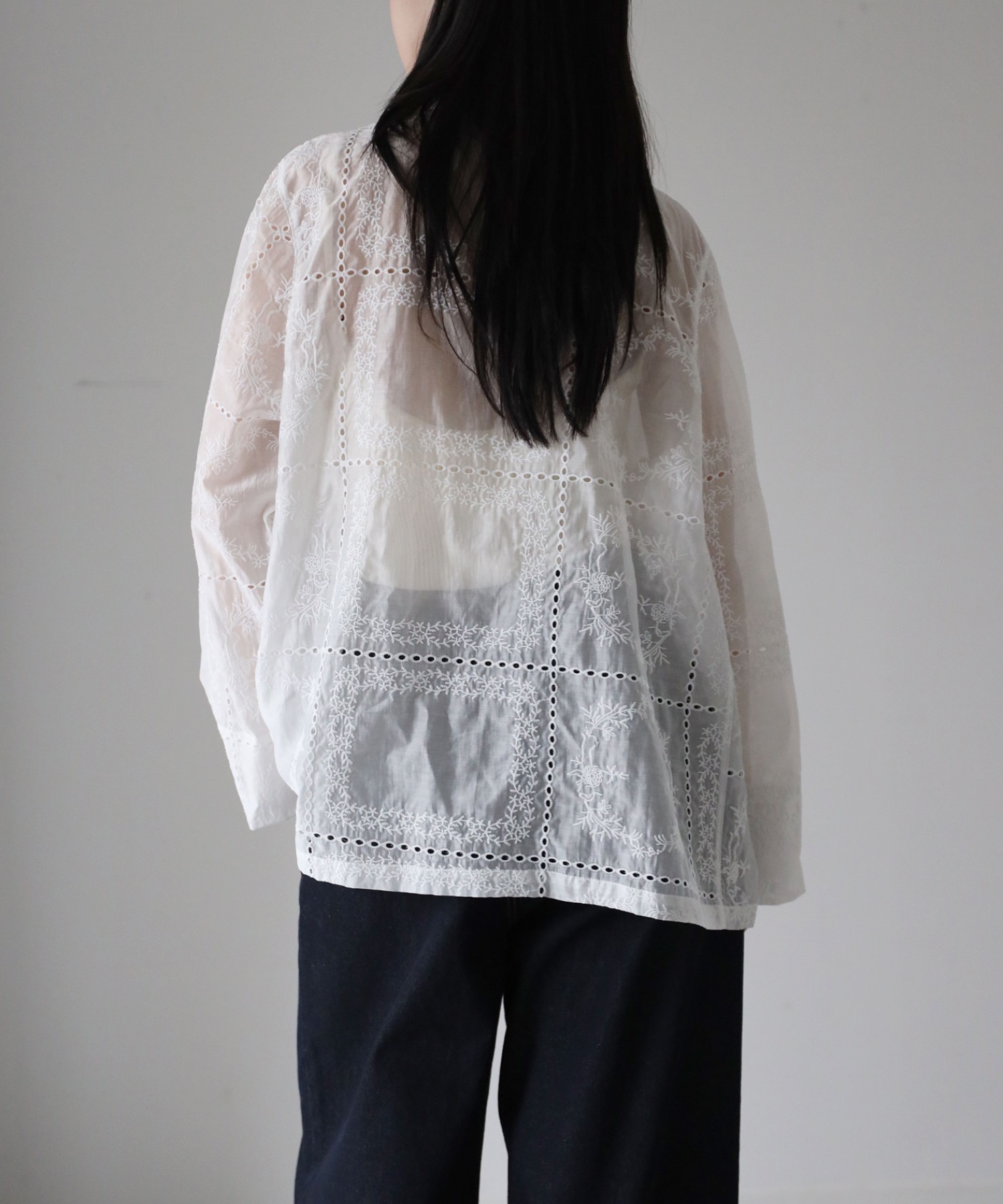 model：164cm. 着用サイズ：FREE
