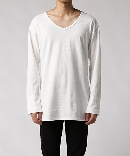 V NECK LONG SLEEVE N.HOOLYWOOD UNDER WEAR│N-HOOLYWOOD.COM